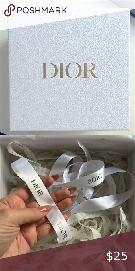 dior box ribbon|christian dior ribbon.